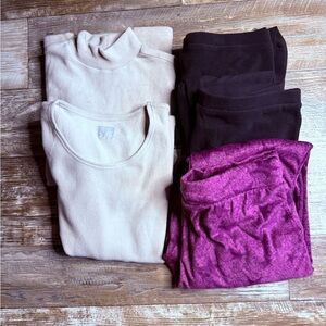 32 Degrees Women's Set  3 Bottoms & 2 tops